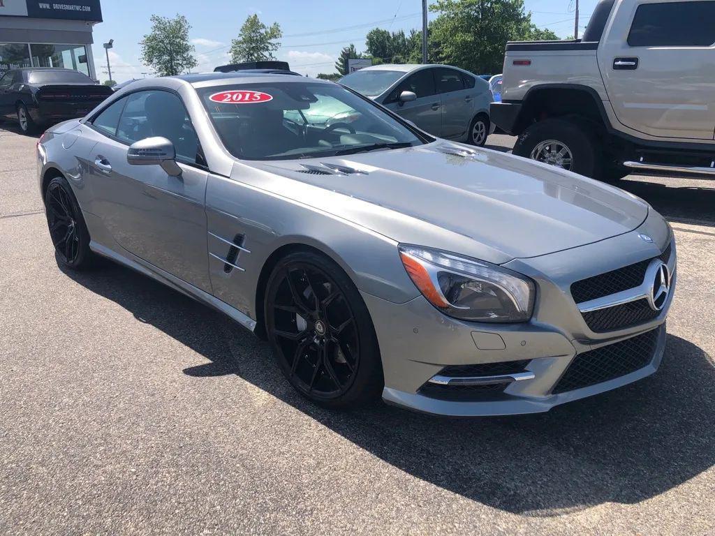 used 2015 Mercedes-Benz SL-Class car, priced at $29,999