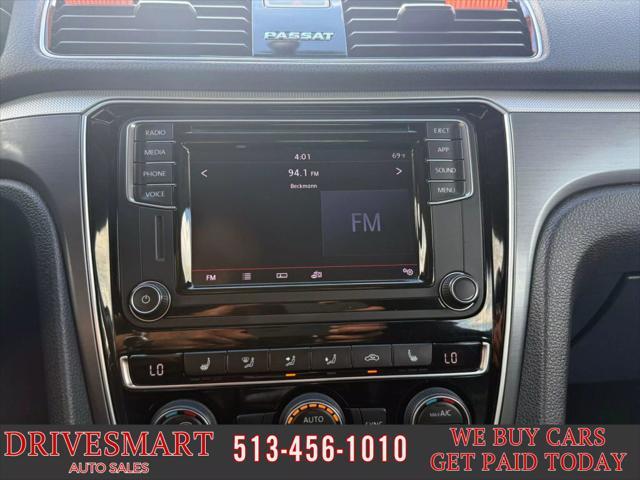 used 2018 Volkswagen Passat car, priced at $9,699
