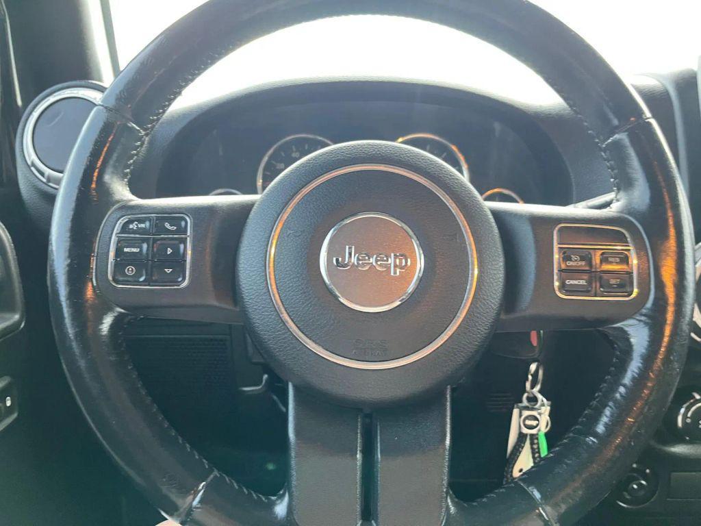 used 2011 Jeep Wrangler Unlimited car, priced at $14,799