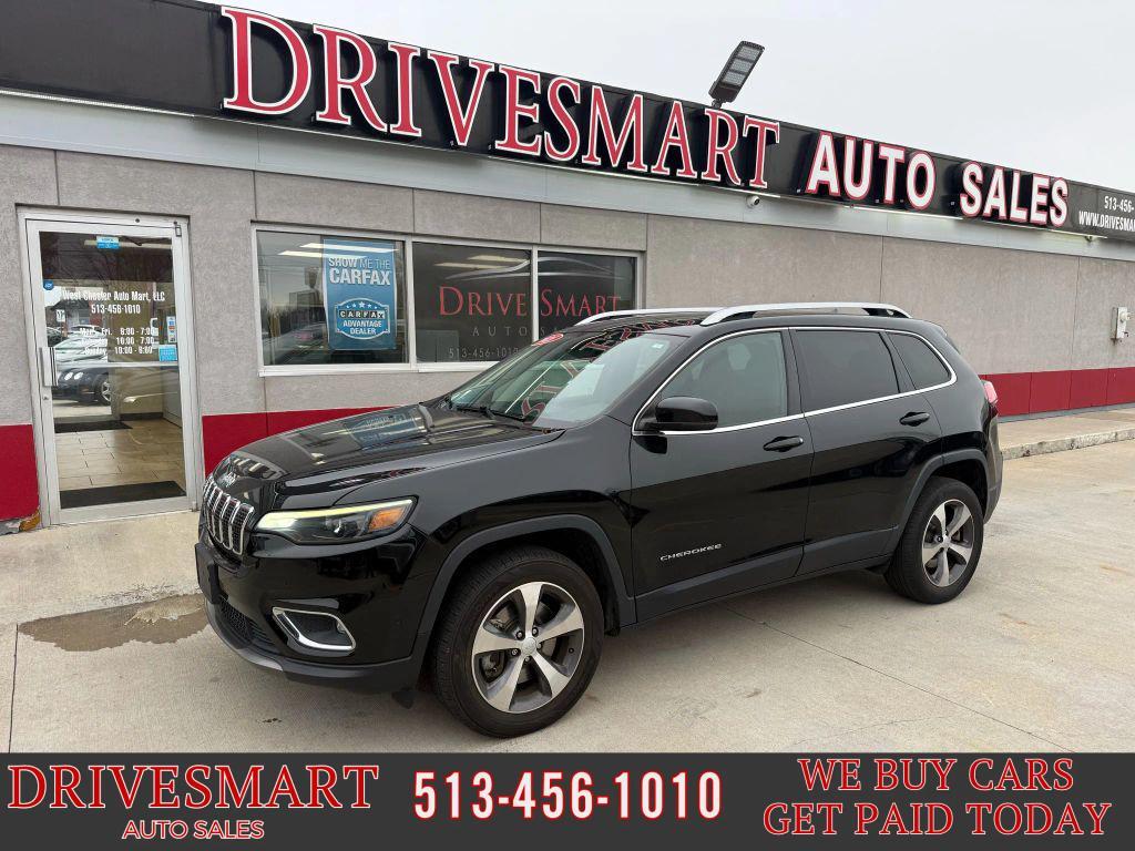 used 2021 Jeep Cherokee car, priced at $19,499