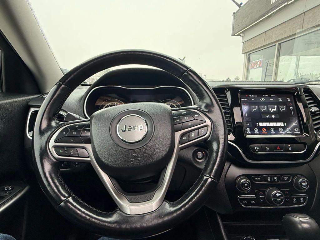 used 2021 Jeep Cherokee car, priced at $19,499