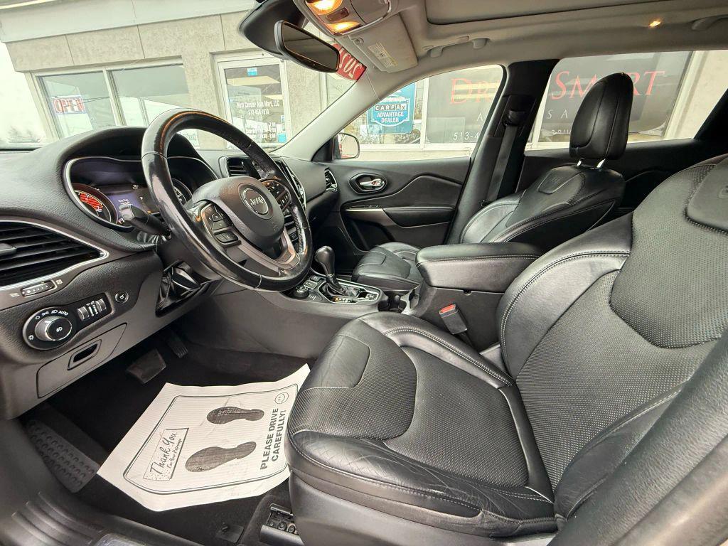 used 2021 Jeep Cherokee car, priced at $19,499