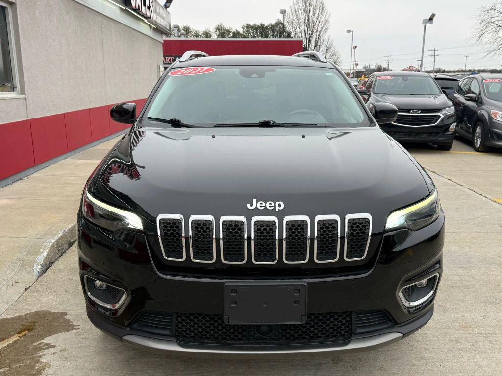 used 2021 Jeep Cherokee car, priced at $19,499
