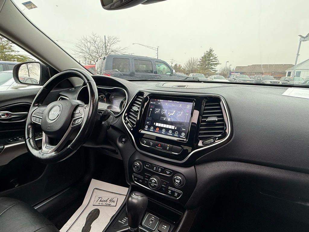 used 2021 Jeep Cherokee car, priced at $19,499