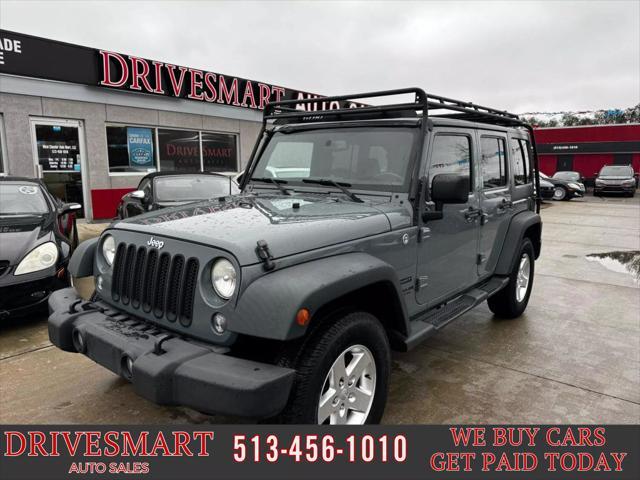 used 2015 Jeep Wrangler Unlimited car, priced at $18,999