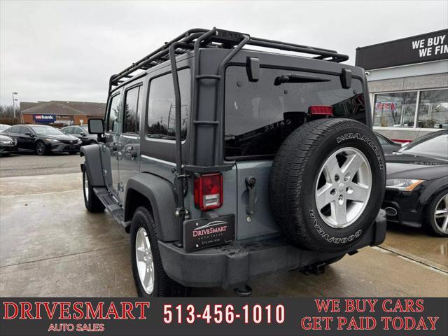 used 2015 Jeep Wrangler Unlimited car, priced at $18,999