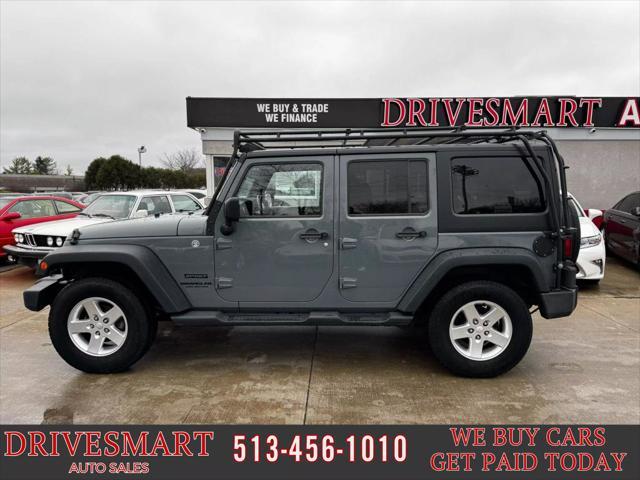 used 2015 Jeep Wrangler Unlimited car, priced at $18,999