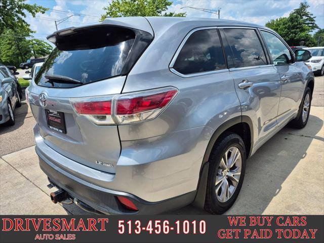 used 2014 Toyota Highlander car, priced at $12,799