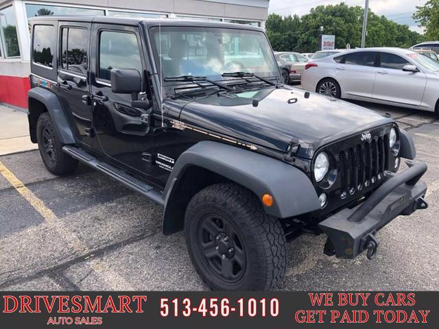 used 2015 Jeep Wrangler Unlimited car, priced at $21,199