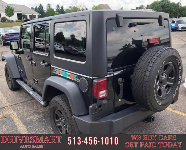 used 2015 Jeep Wrangler Unlimited car, priced at $19,999