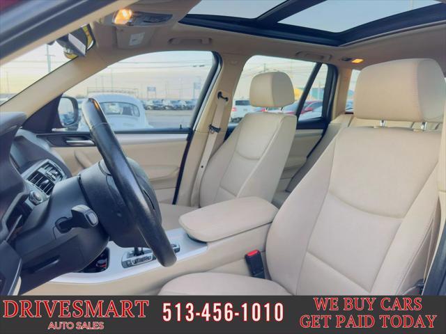 used 2013 BMW X3 car, priced at $10,200