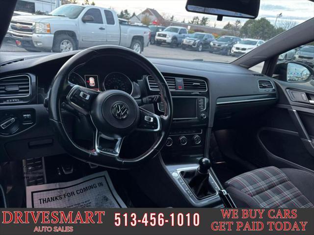 used 2017 Volkswagen Golf GTI car, priced at $18,799