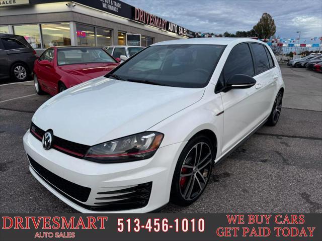 used 2017 Volkswagen Golf GTI car, priced at $18,799