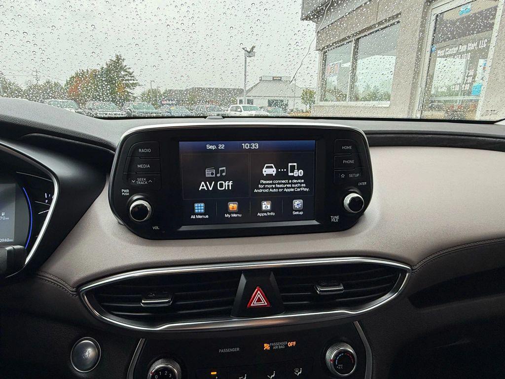 used 2020 Hyundai Santa Fe car, priced at $16,799