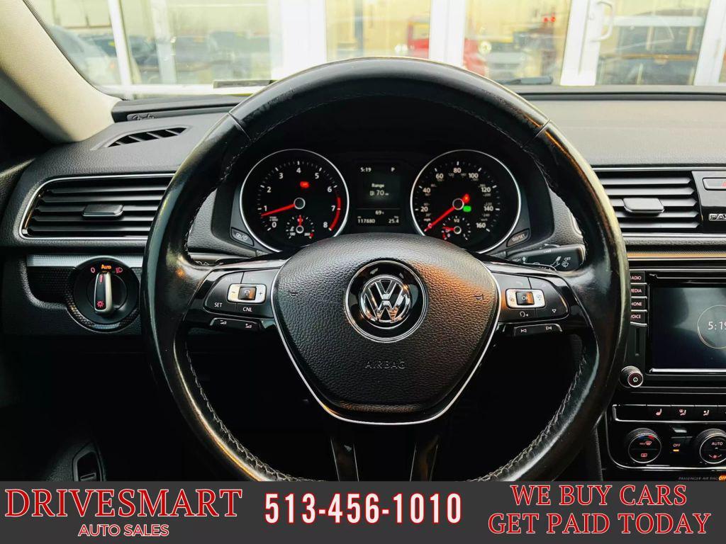 used 2019 Volkswagen Passat car, priced at $11,999