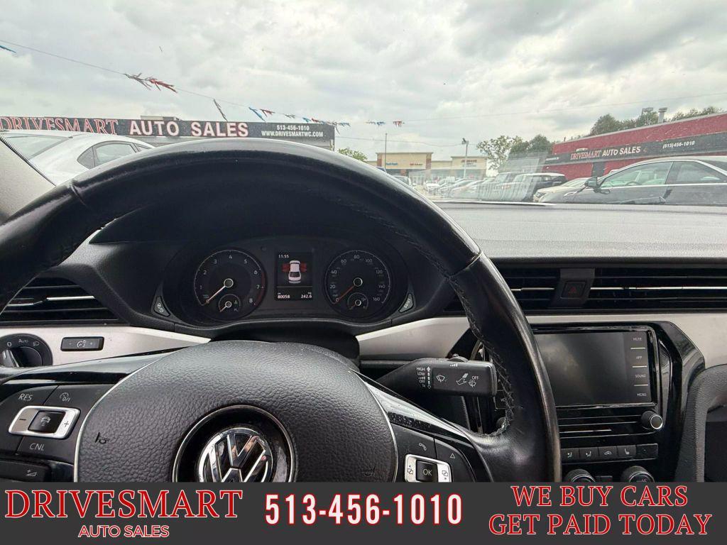 used 2020 Volkswagen Passat car, priced at $14,499