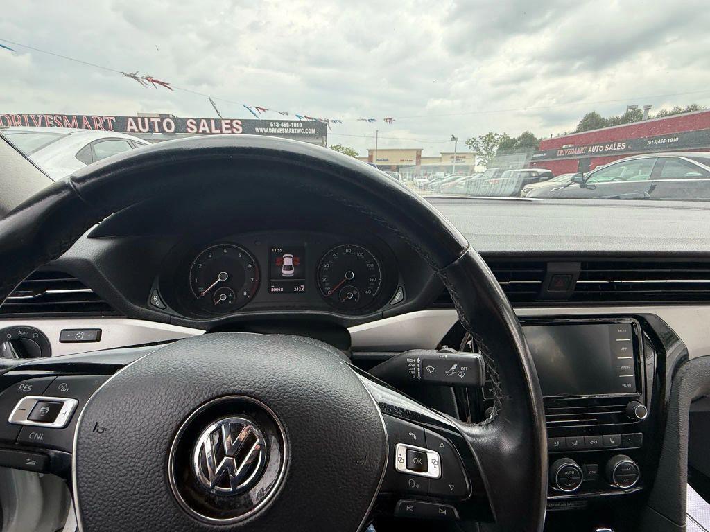 used 2020 Volkswagen Passat car, priced at $14,399