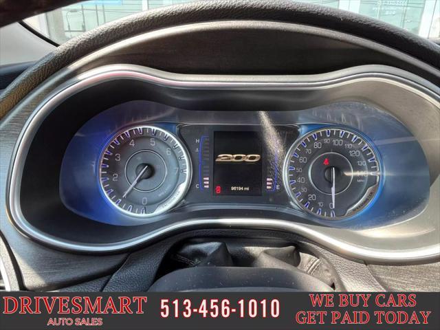 used 2016 Chrysler 200 car, priced at $9,599