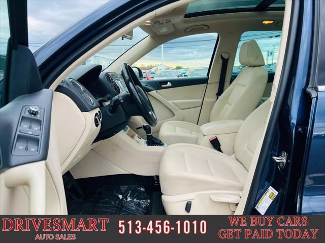 used 2015 Volkswagen Tiguan car, priced at $11,499