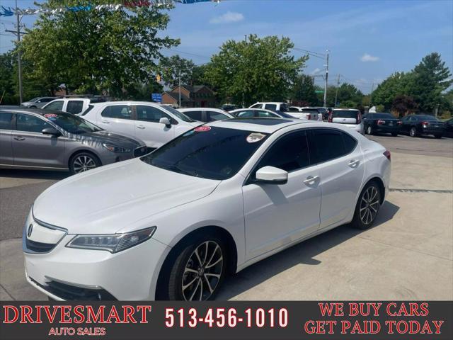 used 2015 Acura TLX car, priced at $13,999