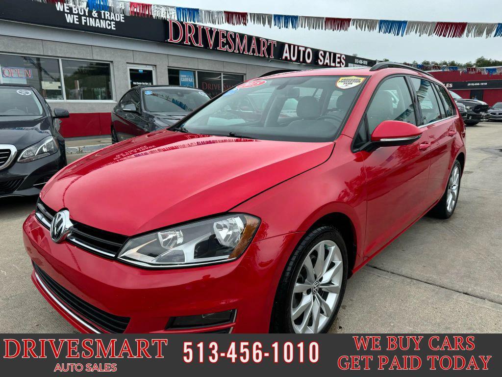 used 2015 Volkswagen Golf SportWagen car, priced at $11,999