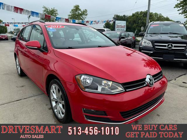 used 2015 Volkswagen Golf SportWagen car, priced at $11,999