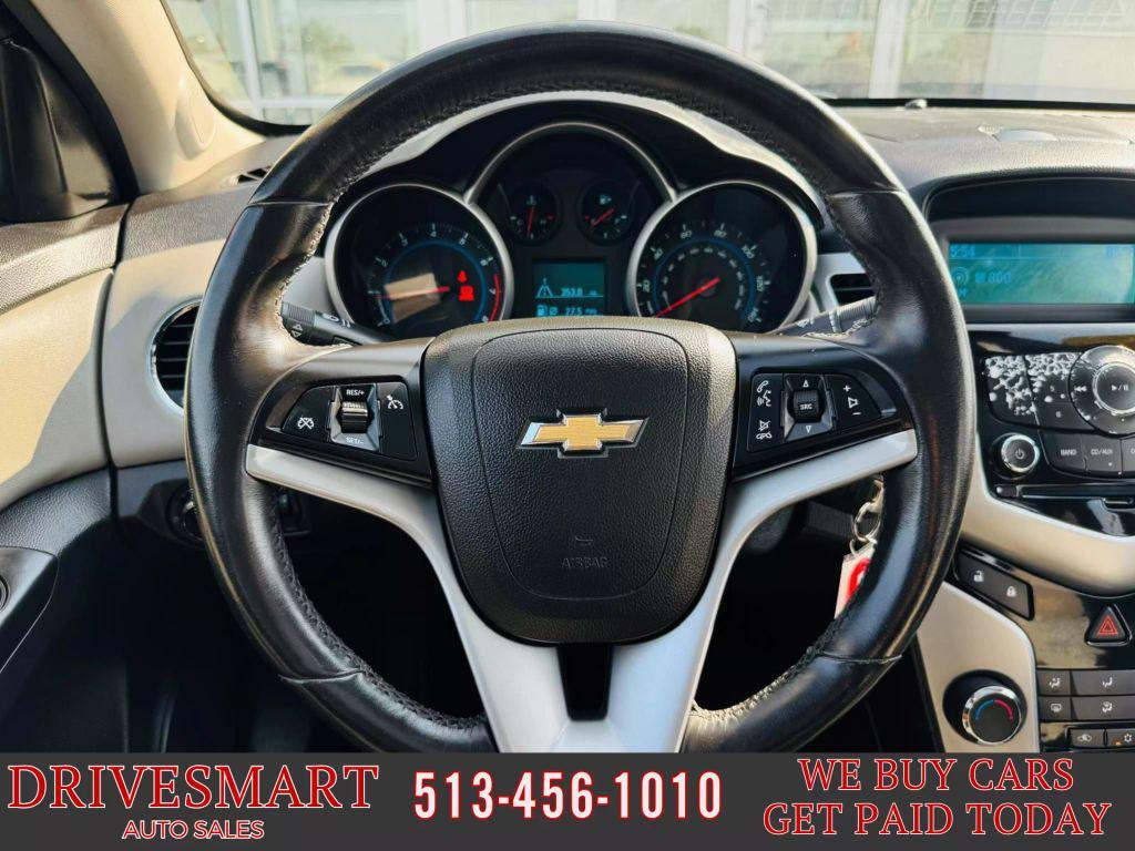 used 2012 Chevrolet Cruze car, priced at $7,799