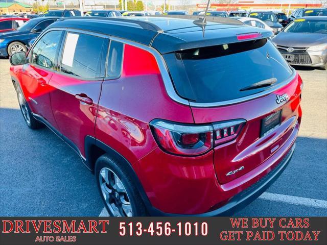 used 2018 Jeep Compass car, priced at $16,440