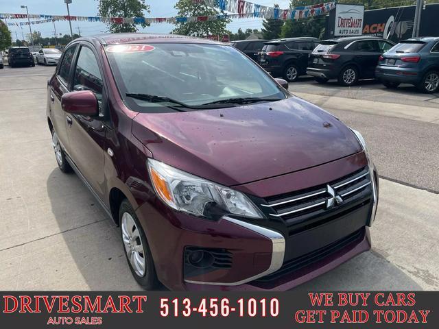 used 2021 Mitsubishi Mirage car, priced at $12,998