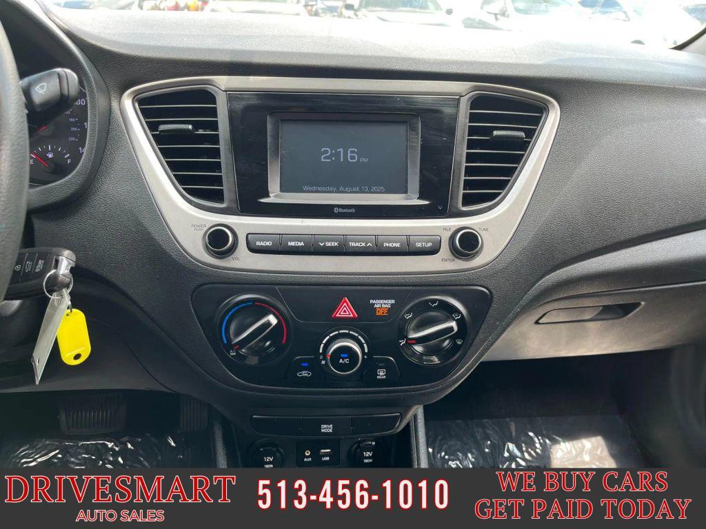 used 2020 Hyundai Accent car, priced at $9,999