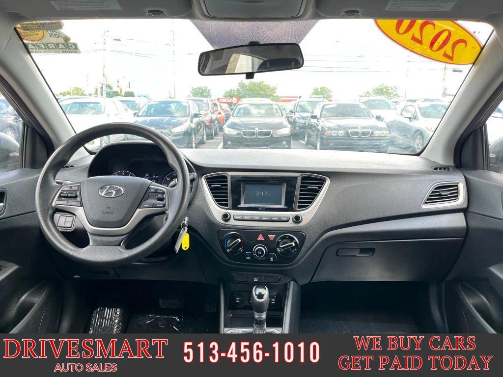 used 2020 Hyundai Accent car, priced at $9,999