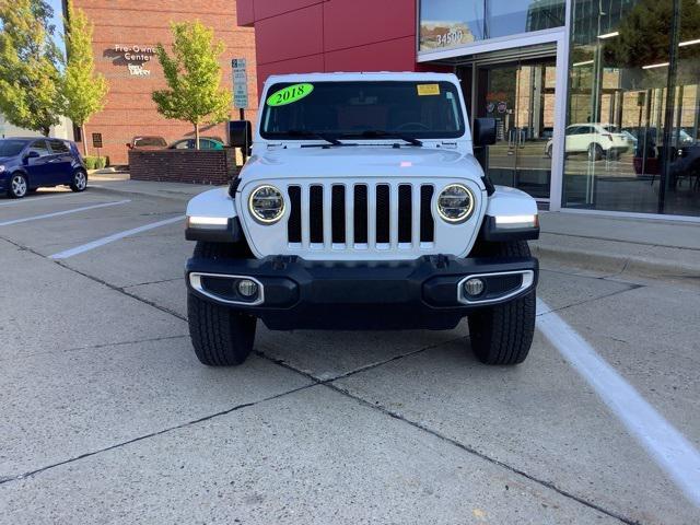 used 2018 Jeep Wrangler Unlimited car, priced at $26,797