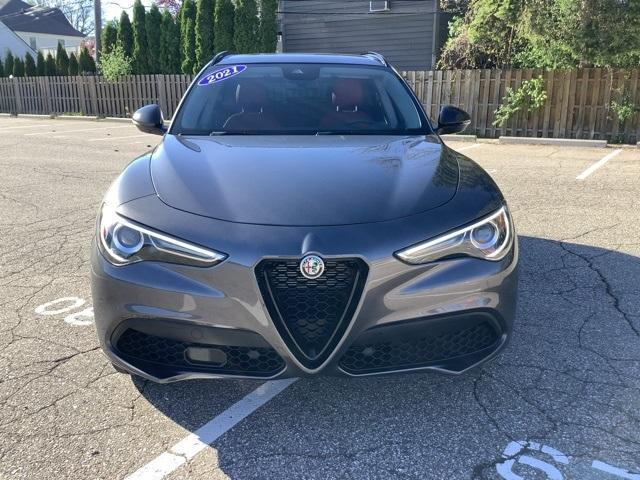 used 2021 Alfa Romeo Stelvio car, priced at $29,597