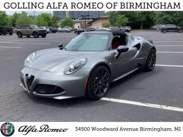 used 2018 Alfa Romeo 4C Spider car, priced at $56,797