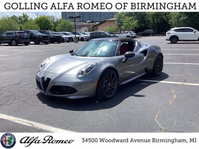 used 2018 Alfa Romeo 4C Spider car, priced at $59,497