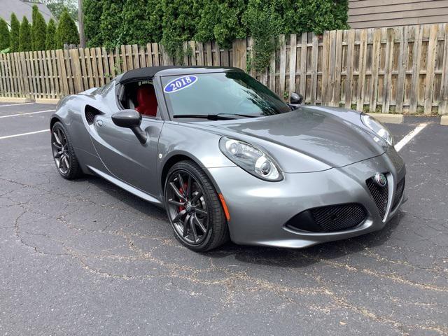 used 2018 Alfa Romeo 4C Spider car, priced at $56,797