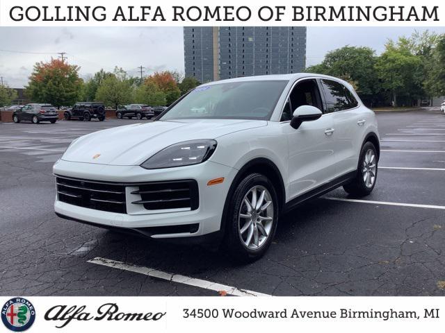 used 2024 Porsche Cayenne car, priced at $72,597