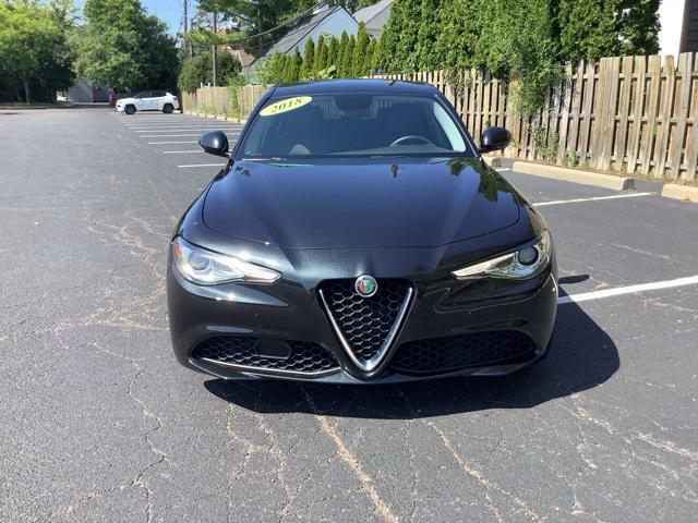 used 2018 Alfa Romeo Giulia car, priced at $17,797