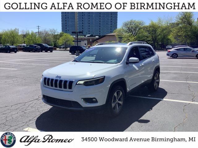 used 2021 Jeep Cherokee car, priced at $25,497