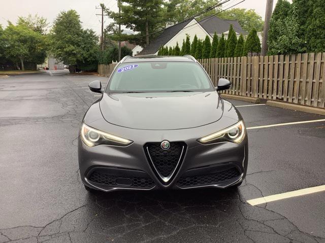 used 2021 Alfa Romeo Stelvio car, priced at $26,897