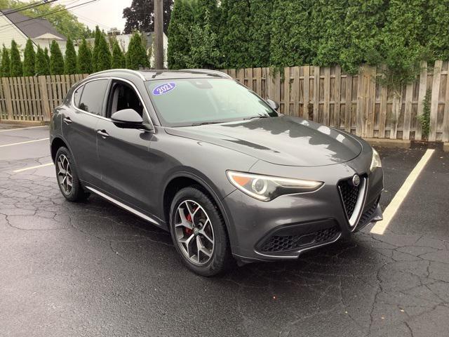 used 2021 Alfa Romeo Stelvio car, priced at $26,897