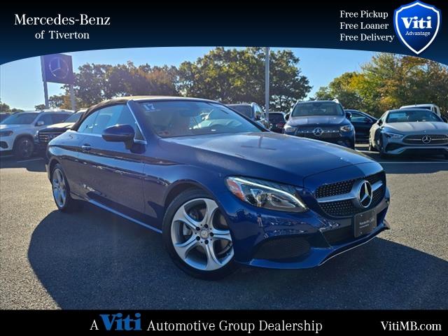 used 2017 Mercedes-Benz C-Class car, priced at $40,923