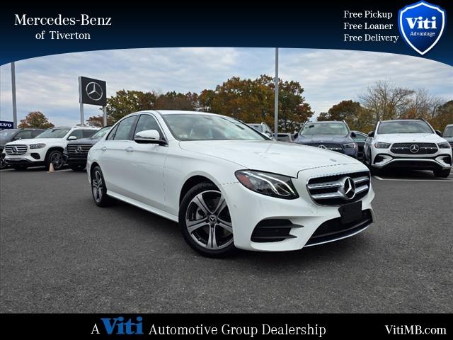 used 2018 Mercedes-Benz E-Class car, priced at $27,988