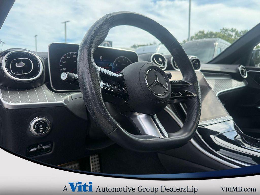 used 2024 Mercedes-Benz C-Class car, priced at $37,988