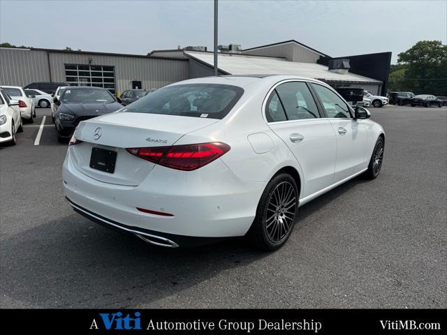 new 2025 Mercedes-Benz C-Class car, priced at $53,525