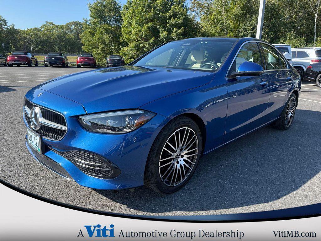 used 2024 Mercedes-Benz C-Class car, priced at $38,440