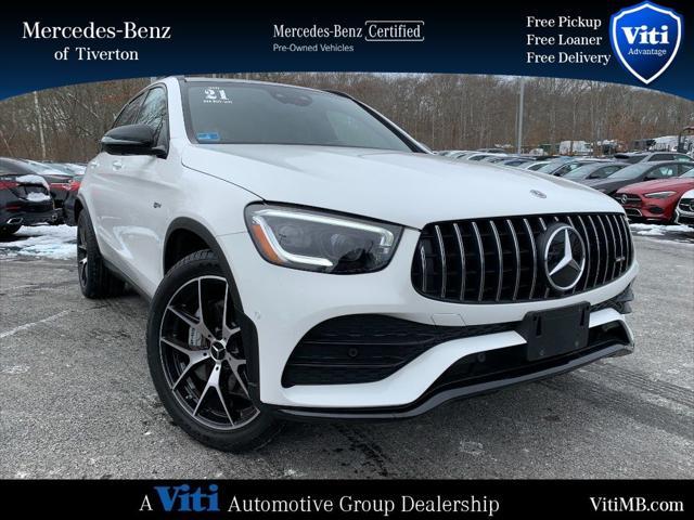 used 2021 Mercedes-Benz AMG GLC 43 car, priced at $44,988