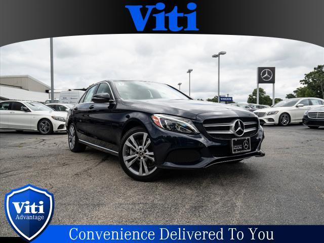 used 2017 Mercedes-Benz C-Class car, priced at $18,988