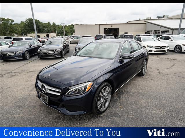 used 2017 Mercedes-Benz C-Class car, priced at $18,988