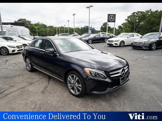 used 2017 Mercedes-Benz C-Class car, priced at $18,988